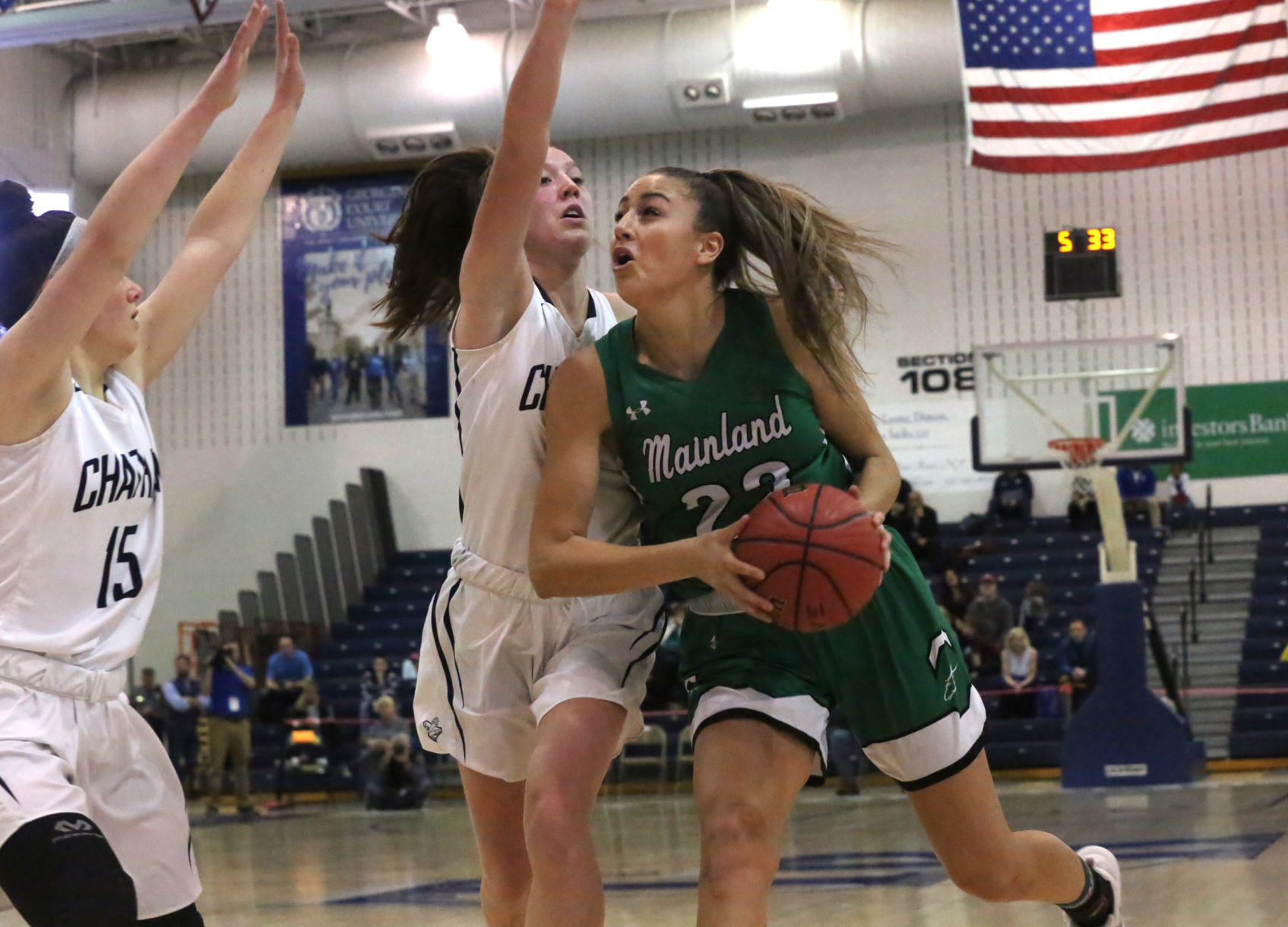 Mainland girls basketball state final